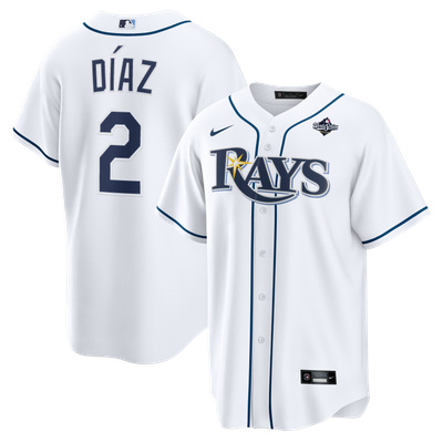 Yandy Díaz Tampa Bay Rays Nike 2026 World Series Home Replica Jersey - White