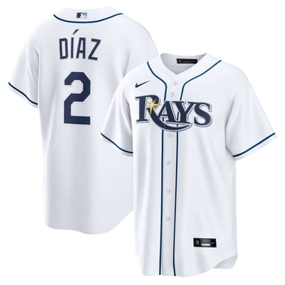 Yandy Díaz Tampa Bay Rays Nike Home Replica Jersey - White
