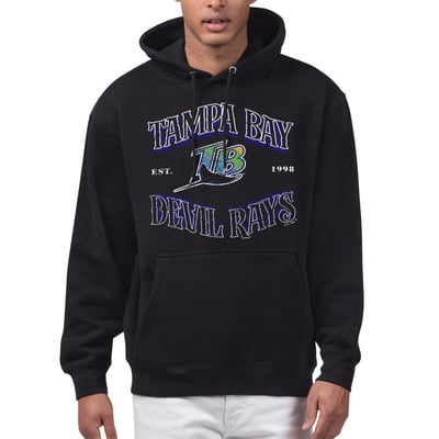 Tampa Bay Rays Starter Take Me Out Fleece Hoodie - Black