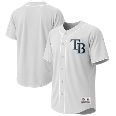 Tampa Bay Rays Stitches Jersey - Gray