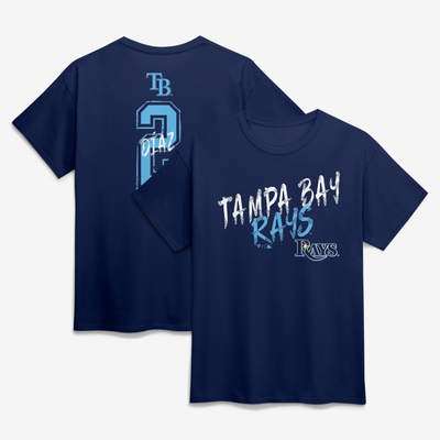 Yandy Díaz Tampa Bay Rays Hustle Name & Number T-Shirt - Navy