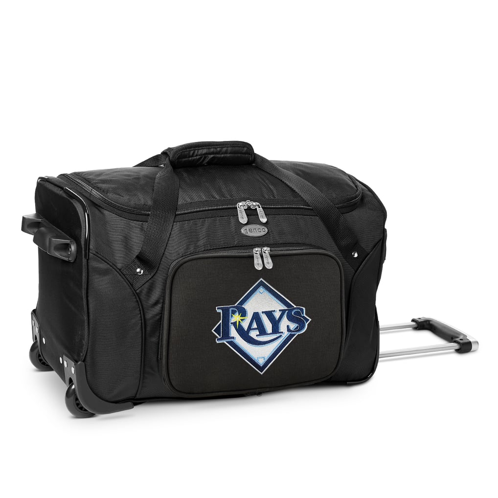 Tampa Bay Rays MOJO 22" 2-Wheeled Duffel Bag - Black