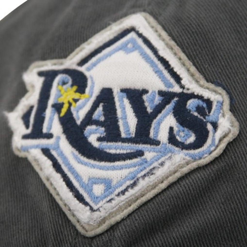 Nike Tampa Bay Rays Gray Sandblasted Relaxed Vintage Adjustable Hat