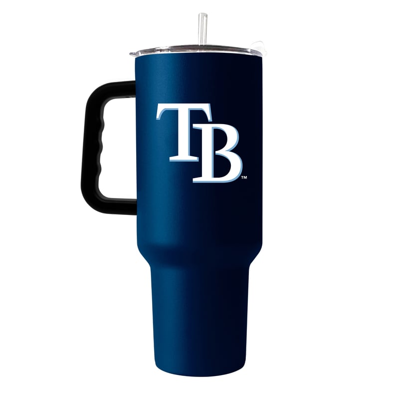Tampa Bay Rays 40 ounce travel tumbler with handle