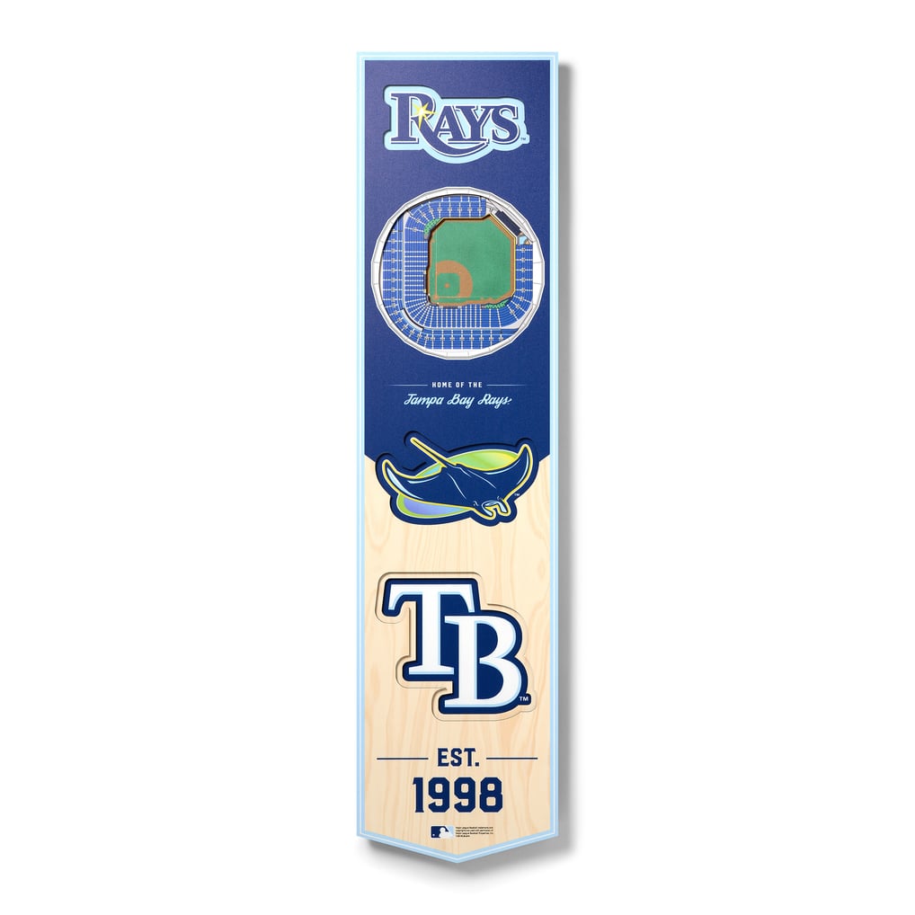 Tampa Bay Rays 8'' x 32'' 3D StadiumView Banner