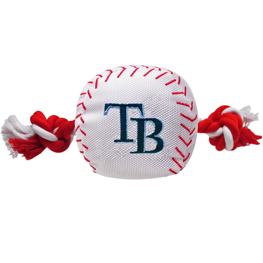Tampa Bay Rays Dog Baseball Rope Toy
