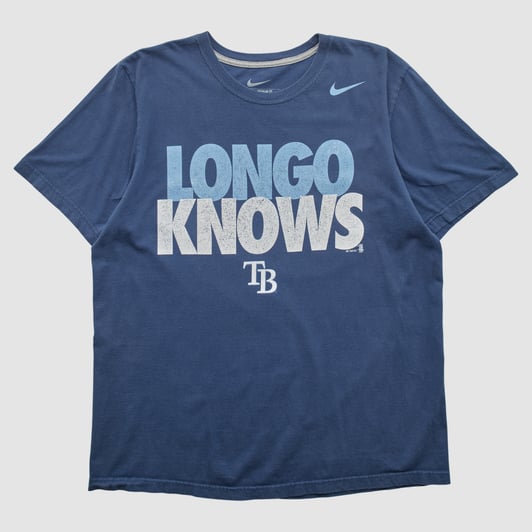 Tampa Bay Rays Nike 2012 T-shirt - Navy - 2XL by Fanatics Real Vintage