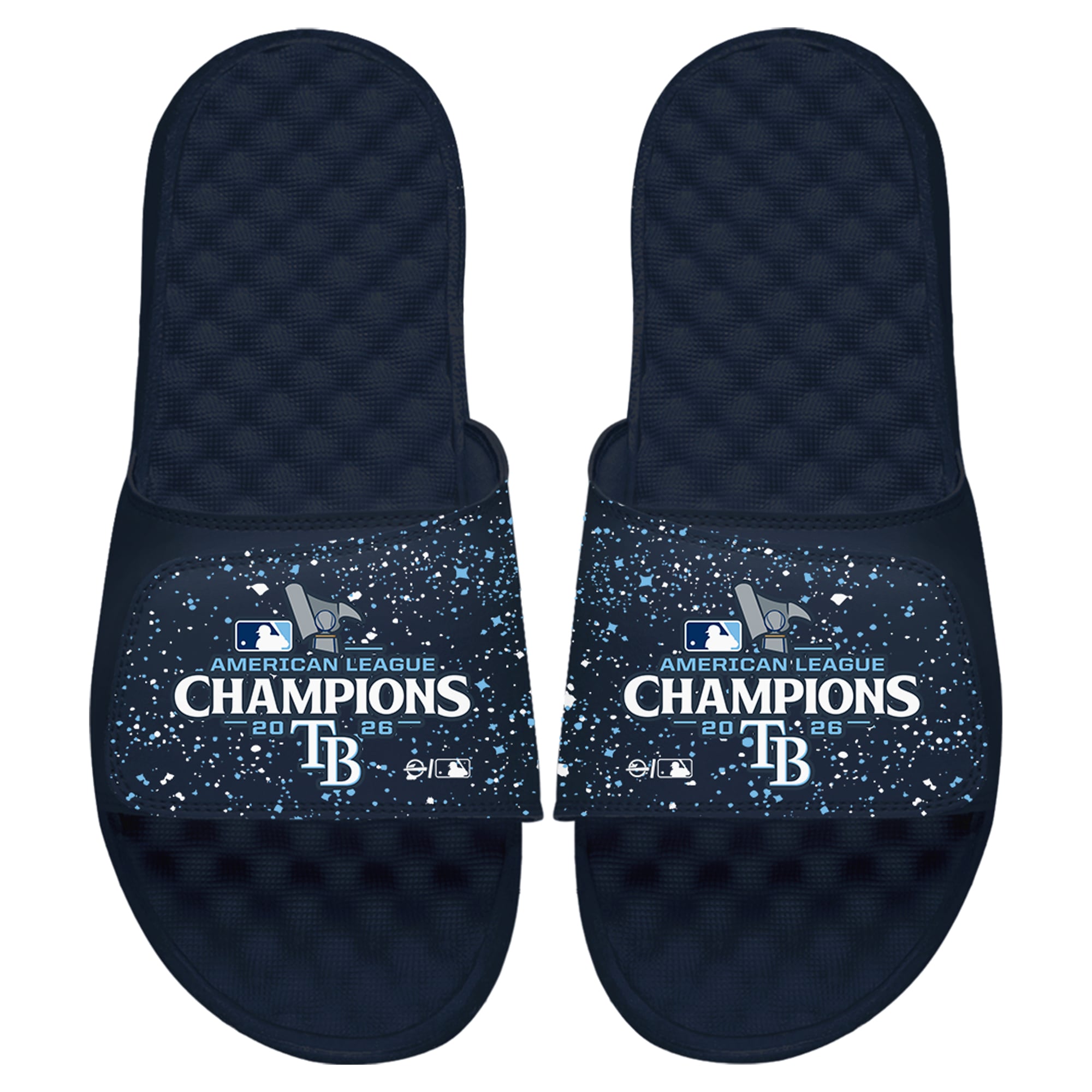 Unisex Tampa Bay Rays ISlide Navy 2026 American League Champions Slide ...