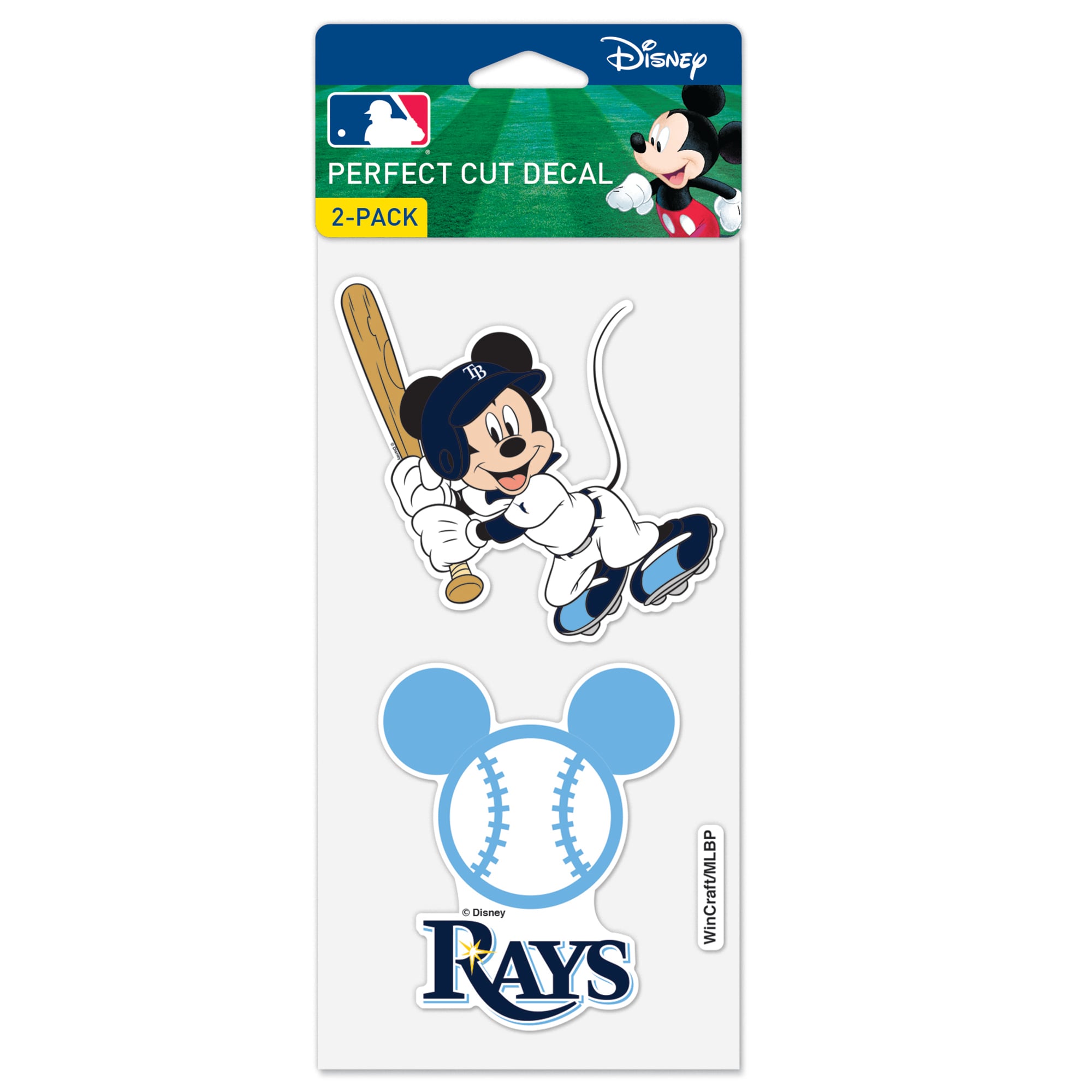 Tb Rays Window Sticker Tampa Bay Rays WinCraft 2-Pack Disney Character Window Decals