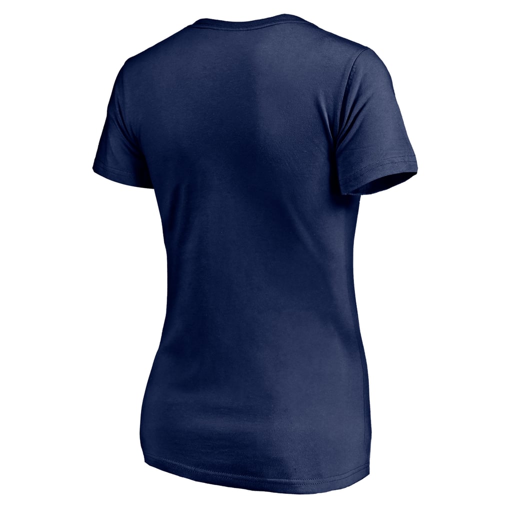 Women's Tampa Bay Rays Fanatics Navy Depth Chart VNeck TShirt