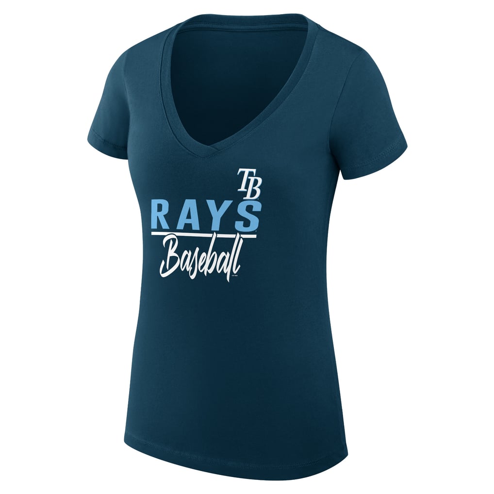 Women's Tampa Bay Rays G-III 4Her by Carl Banks Navy Super-Slim Fit ...