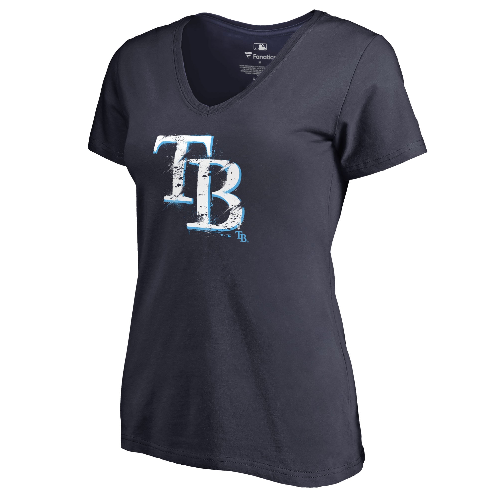 thumbnail image 2 of NAUTICA Women's Classic Fit Studed Logo V-Neck Nigeria 2 of 13