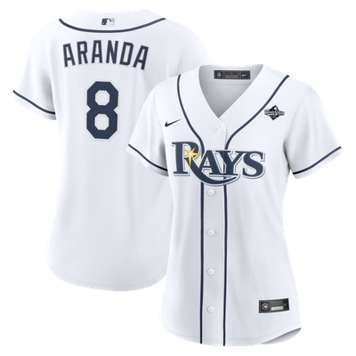 Jonathan Aranda Tampa Bay Rays Nike Women's 2026 World Series Home Replica Jersey - White