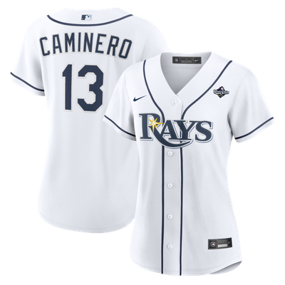 Junior Caminero Tampa Bay Rays Nike Women's 2026 World Series Home Replica Jersey - White