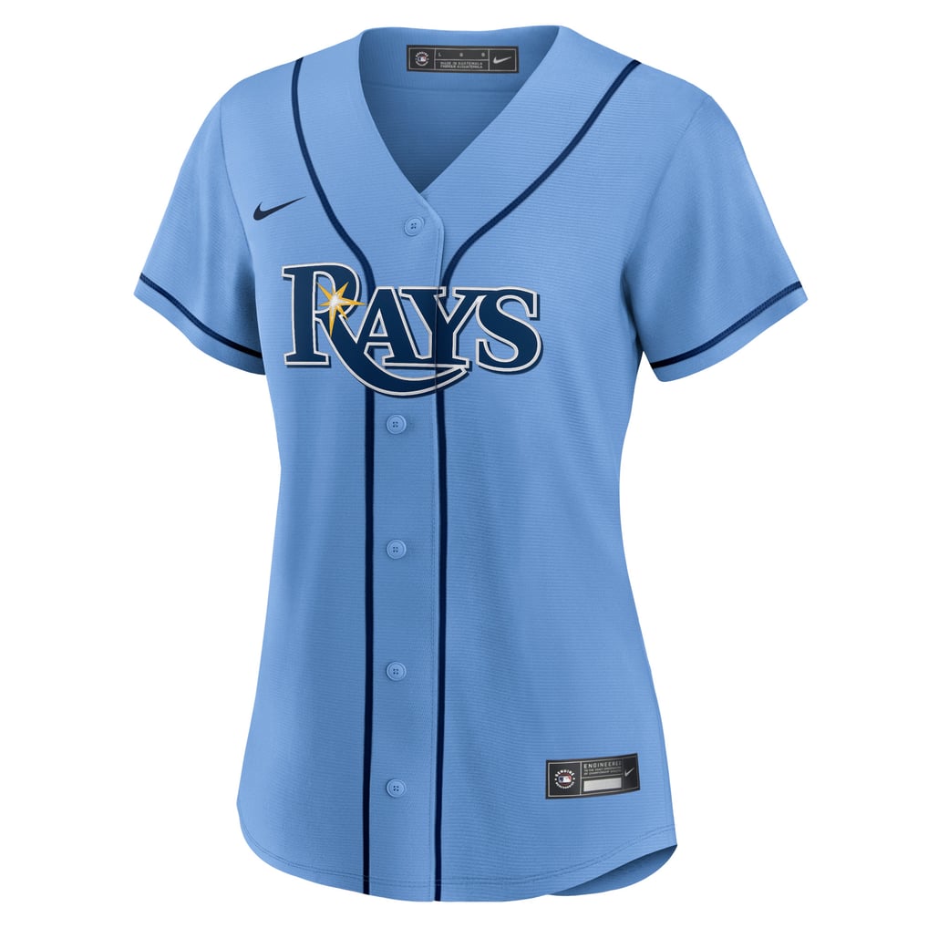 Women's Tampa Bay Rays Nike Light Blue Alternate Replica Team Jersey