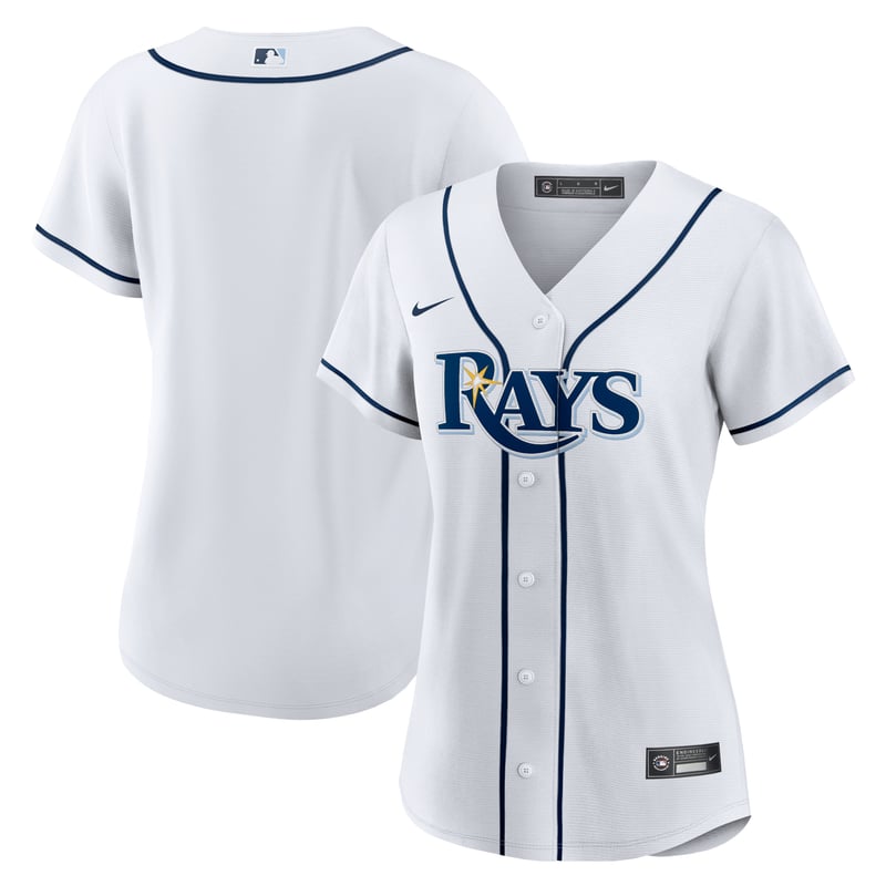 Tampa Bay Rays Nike women’s home replica jersey in white