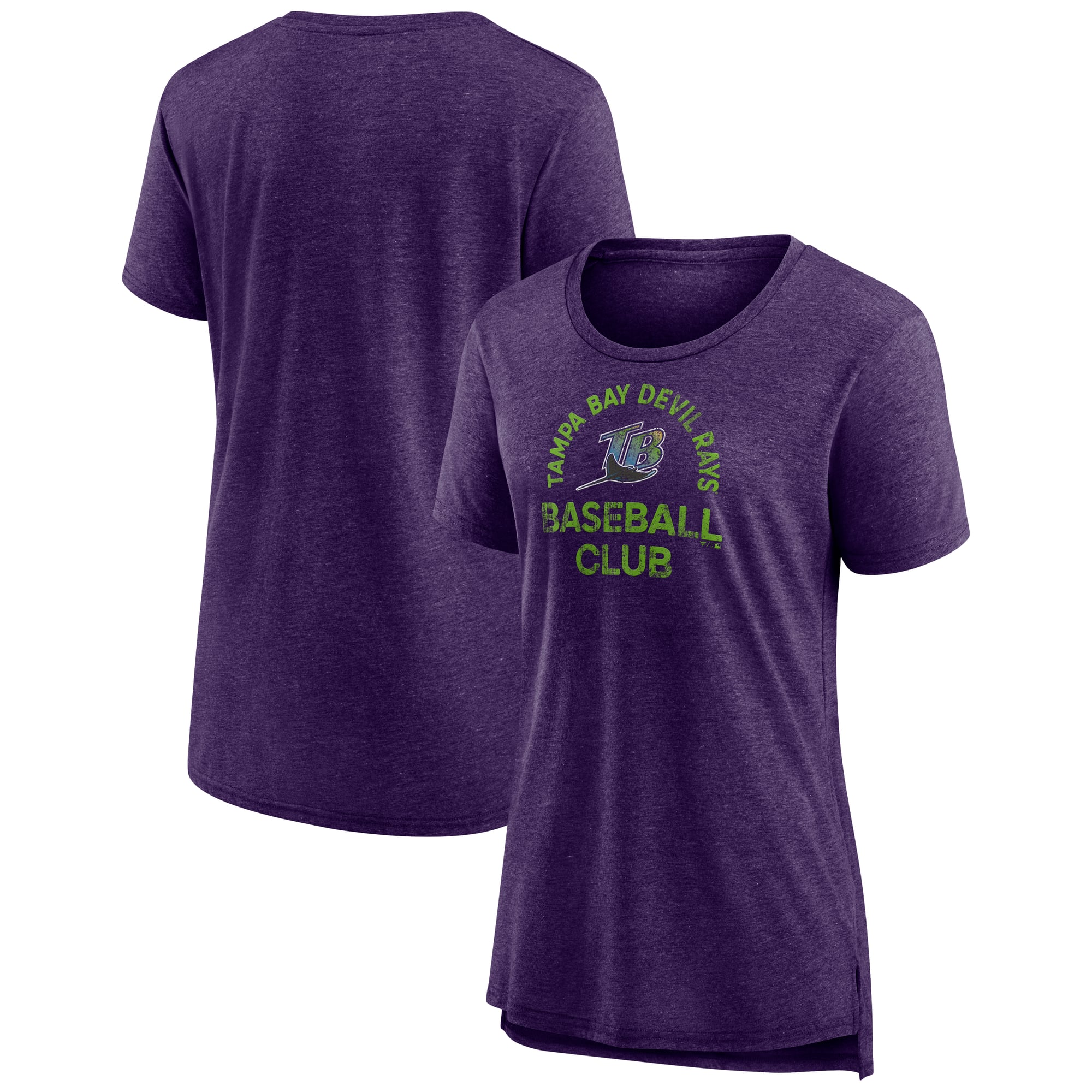 Women's Tampa Bay Rays Purple Cooperstown Collection Selected First Tri ...
