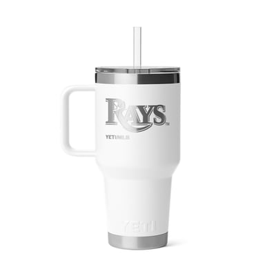 Tampa Bay Rays YETI 35oz. Rambler 2.0 Straw Mug