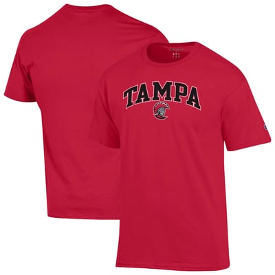 Tampa Spartans Champion Arch Logo T-Shirt - Red