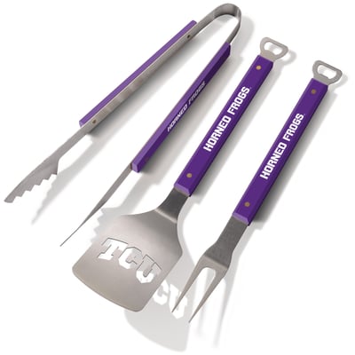 TCU Horned Frogs Fanpoint 3-Piece BBQ Set