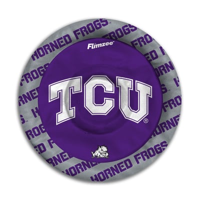 TCU Horned Frogs Fanpoint Flimzee Bean Bag Flying Disc
