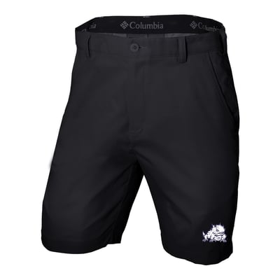 TCU Horned Frogs Columbia Omni-Wick Lie Angle Shorts - Black
