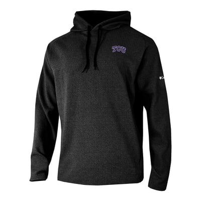  TCU Horned Frogs Columbia Swingcraft Fleece Hoodie - Black