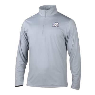  TCU Horned Frogs Columbia Fairway Break Quarter-Zip Pullover - Gray