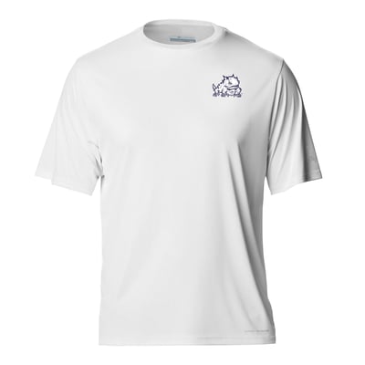  TCU Horned Frogs Columbia Terminal Tackle Omni-Shade T-Shirt - White