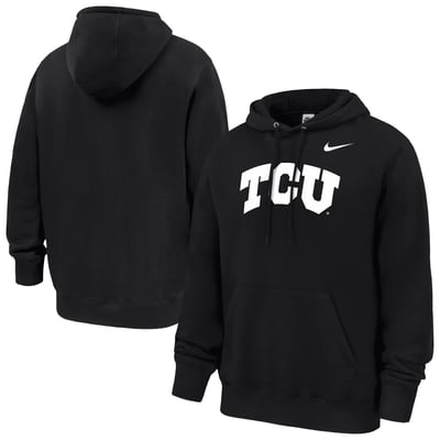 TCU Horned Frogs Nike Club Fleece Hoodie - Black