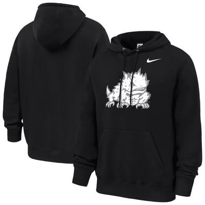 TCU Horned Frogs Nike Club Fleece Hoodie - Black