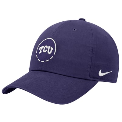  TCU Horned Frogs Nike Primetime Basketball Club Adjustable Hat - Purple