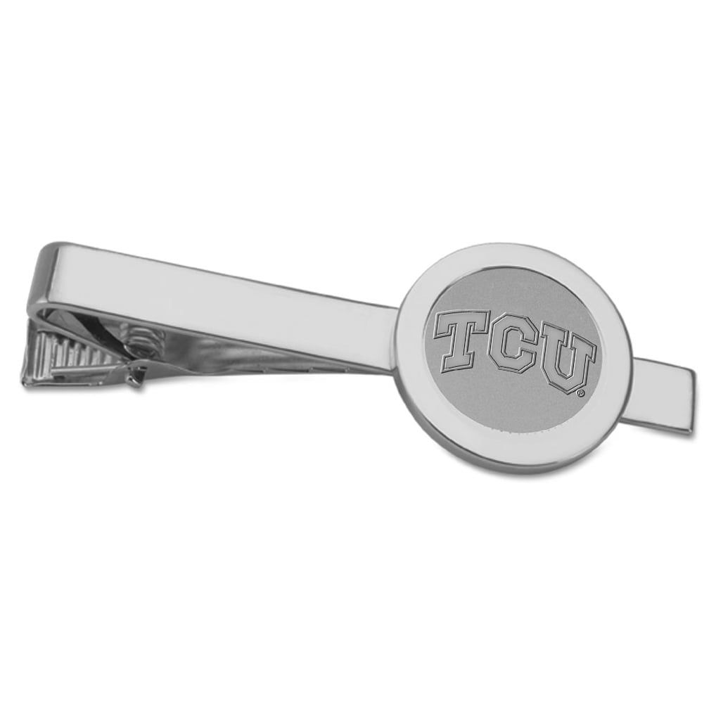 TCU Horned Frogs Tie Bar - Silver