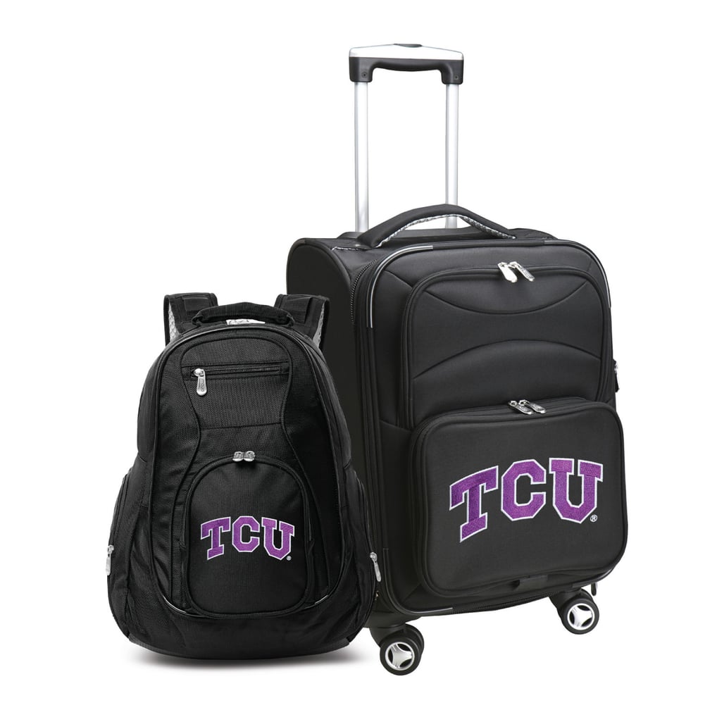 TCU Horned Frogs MOJO Softside Carry-On & Backpack Set - Black