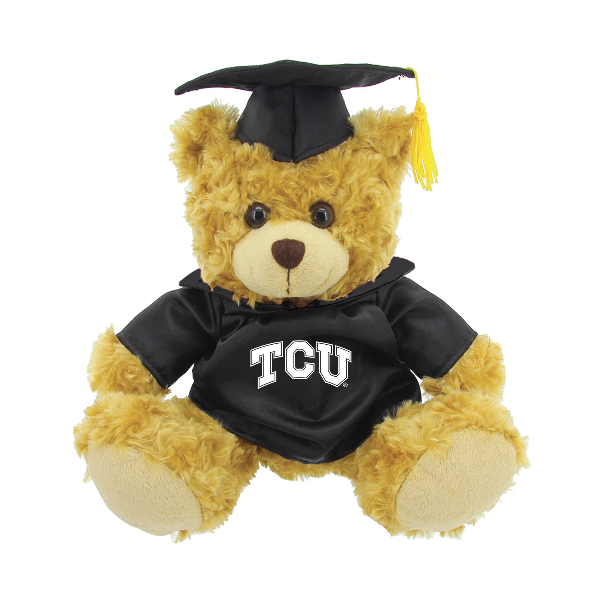 TCU Horned Frogs 12'' Graduation Plush Bear