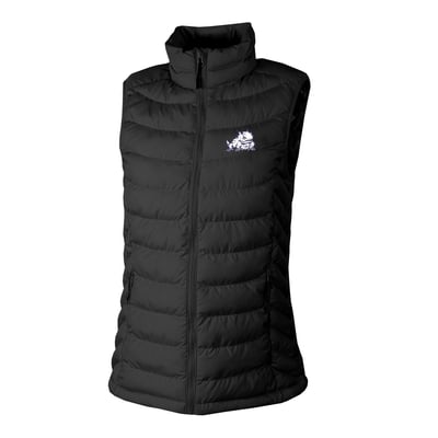  TCU Horned Frogs Columbia Women's Powder Lite II Omni-Heat Full-Zip Vest - Black