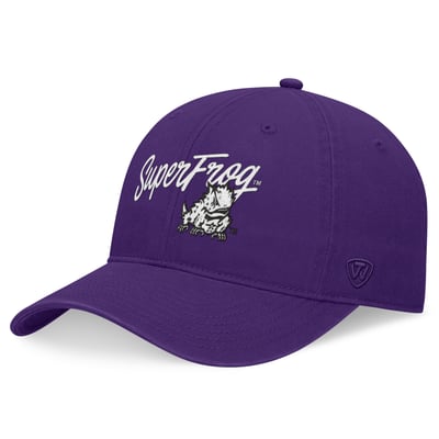  TCU Horned Frogs Top of the World Women's Heritage CeeCee Adjustable Hat - Purple