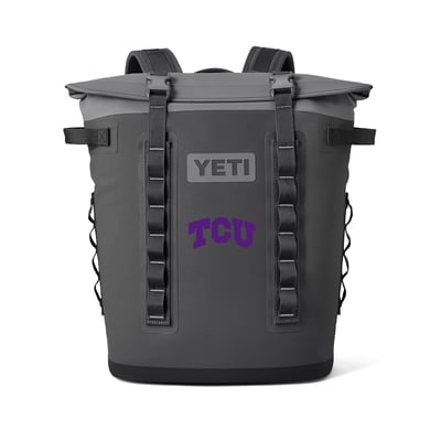 TCU Horned Frogs YETI Hopper M20 Soft Cooler Backpack