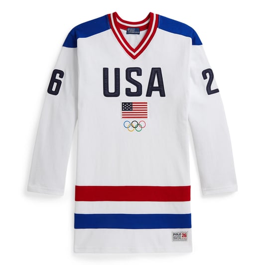 Team USA Polo Ralph Lauren Girls Cotton Jersey Dress