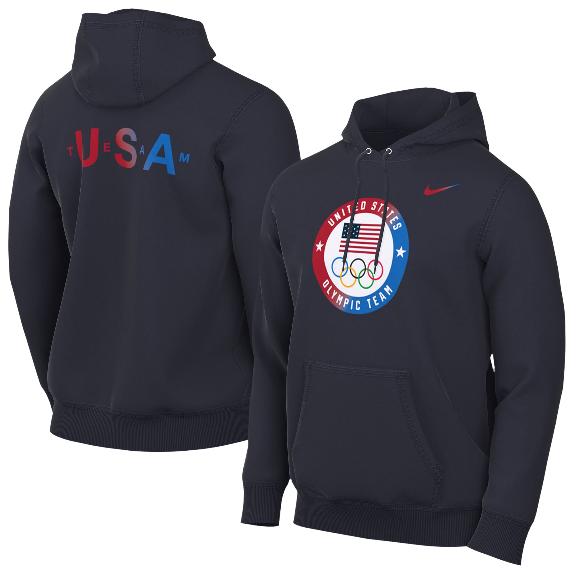 Team USA Nike ACG Club Fleece Hoodie - Navy