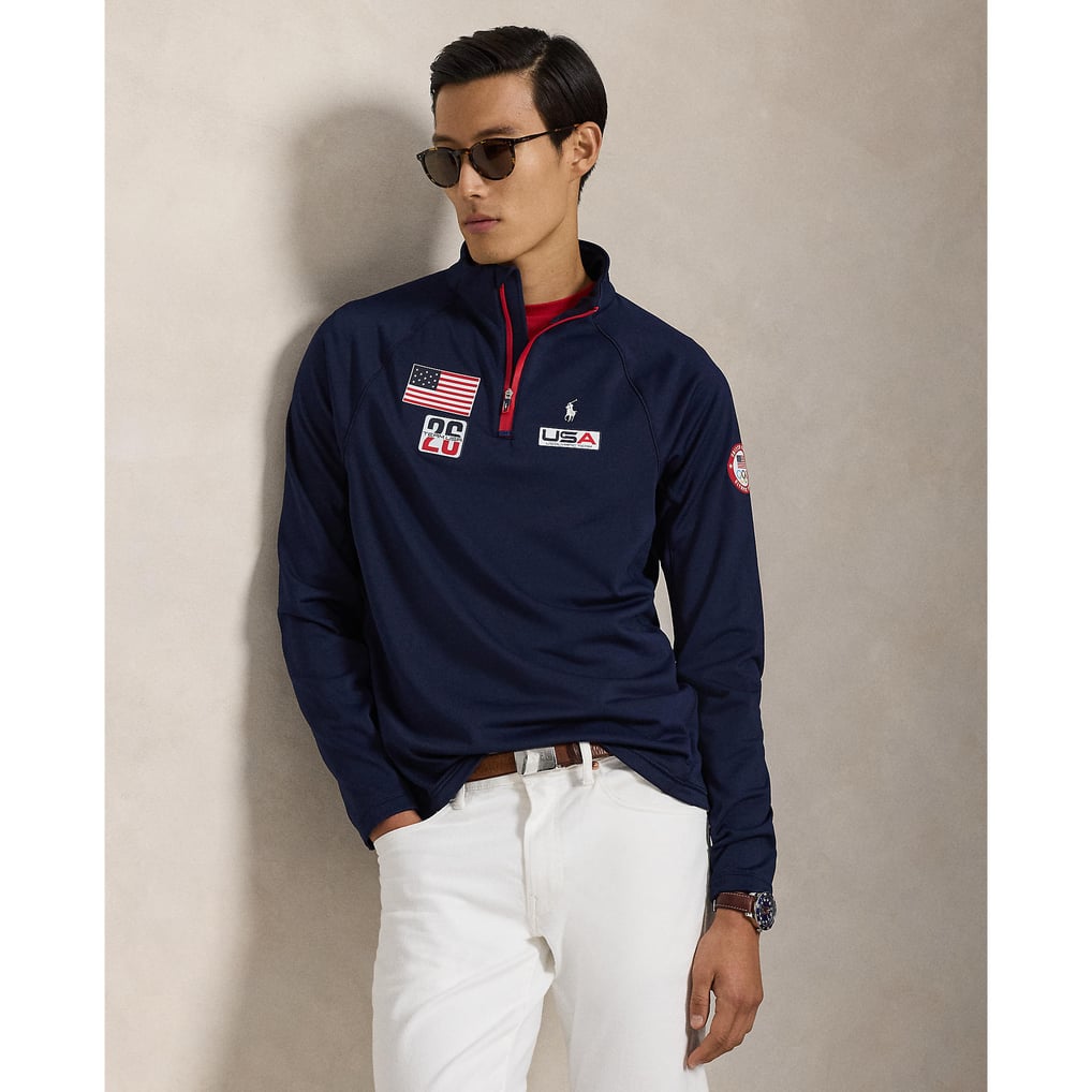 Team USA Polo Ralph Lauren Stretch Fleece Pullover