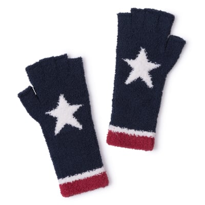 Team USA Barefoot Dreams Unisex Stars And Stripes Gloves - Navy