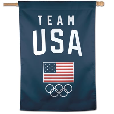  Team USA WinCraft Vertical Banner Flag