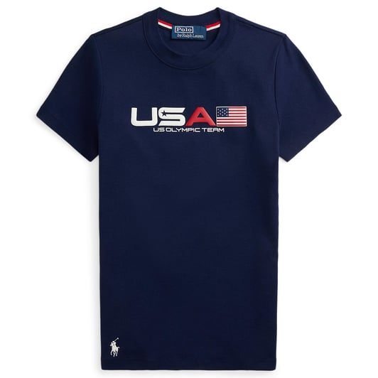 Team USA Polo Ralph Lauren Women's Graphic Cotton Tee