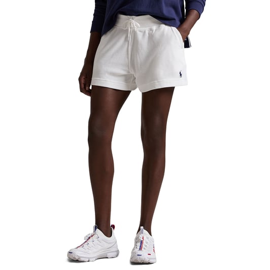 Team USA Polo Ralph Lauren Women's 2024 Summer Olympics Villagewear Terry Shorts - White