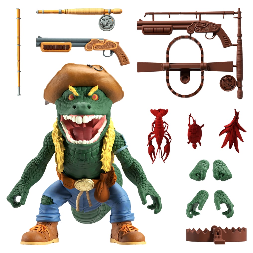 Teenage Mutant Ninja Turtles Super7 Leatherhead ULTIMATES! Figure 