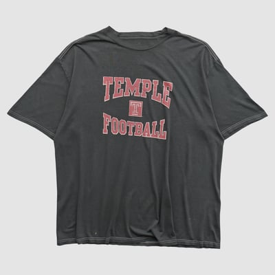 Temple Owls Adidas 2000s T-shirt - Black - 2XL by Fanatics Real Vintage