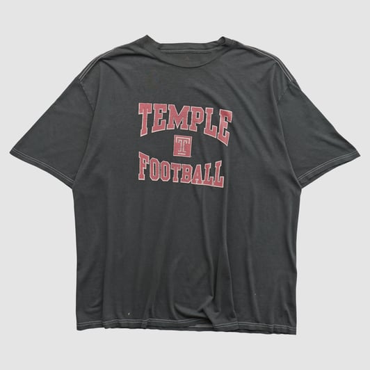 Temple Owls Adidas 2000s T-shirt - Black - 2XL by Fanatics Real Vintage