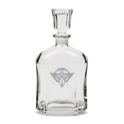 Tennessee-Martin Skyhawks 23.75oz. Crystal Whisky Decanter