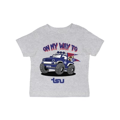 Tennessee State Tigers Vive La Fete Infant On My Way T-Shirt - Gray